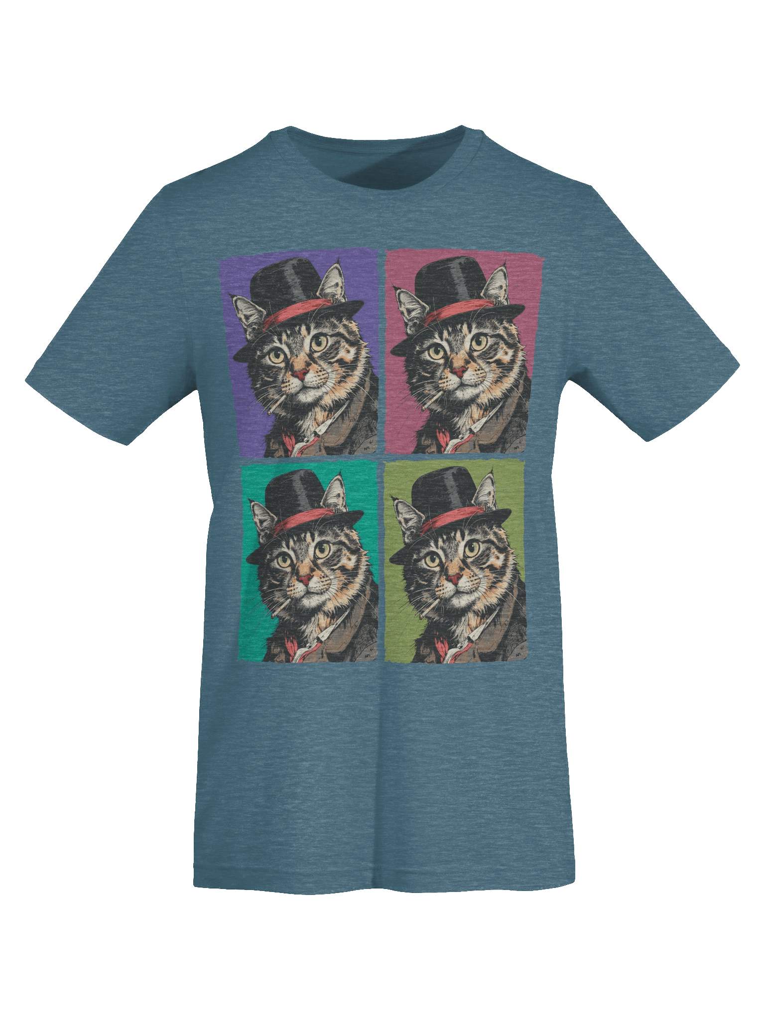 The Smoking Cat Society Bella T-Shirt product image (4)