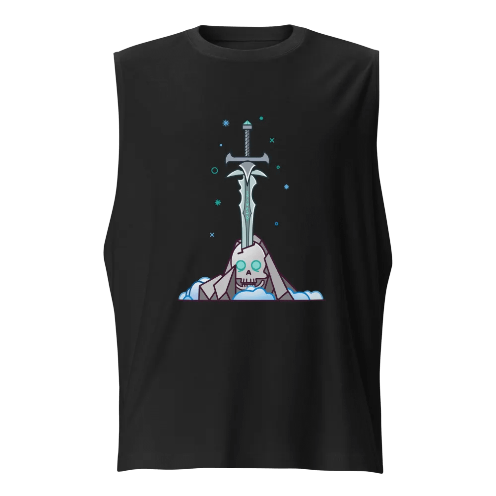 Sword in the Skull - Lich Variation - Men's Style Muscle Tank product image (1)