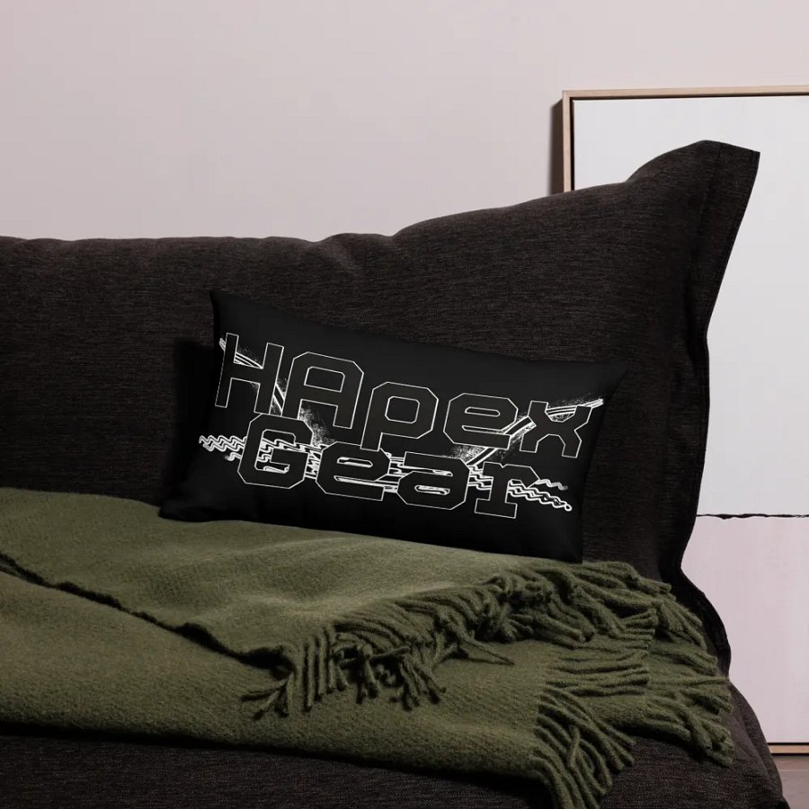 Pillow Case - Black - Black HApex Gear Black Logo product image (9)
