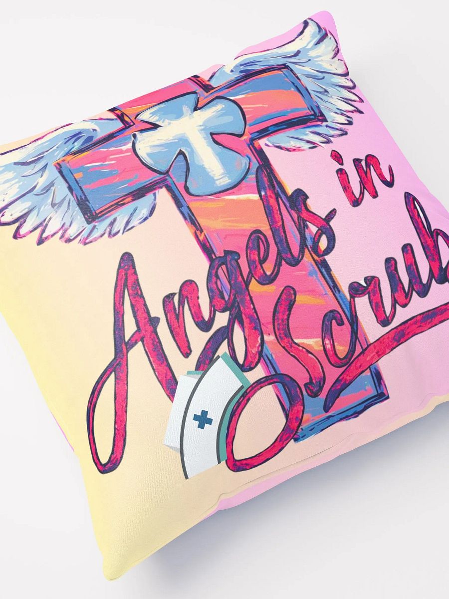 Angels In Scrubs Nurse Pillow product image (5)