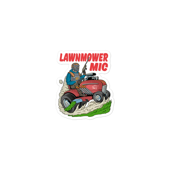 Lawnmower Mic | Magnet product image (1)