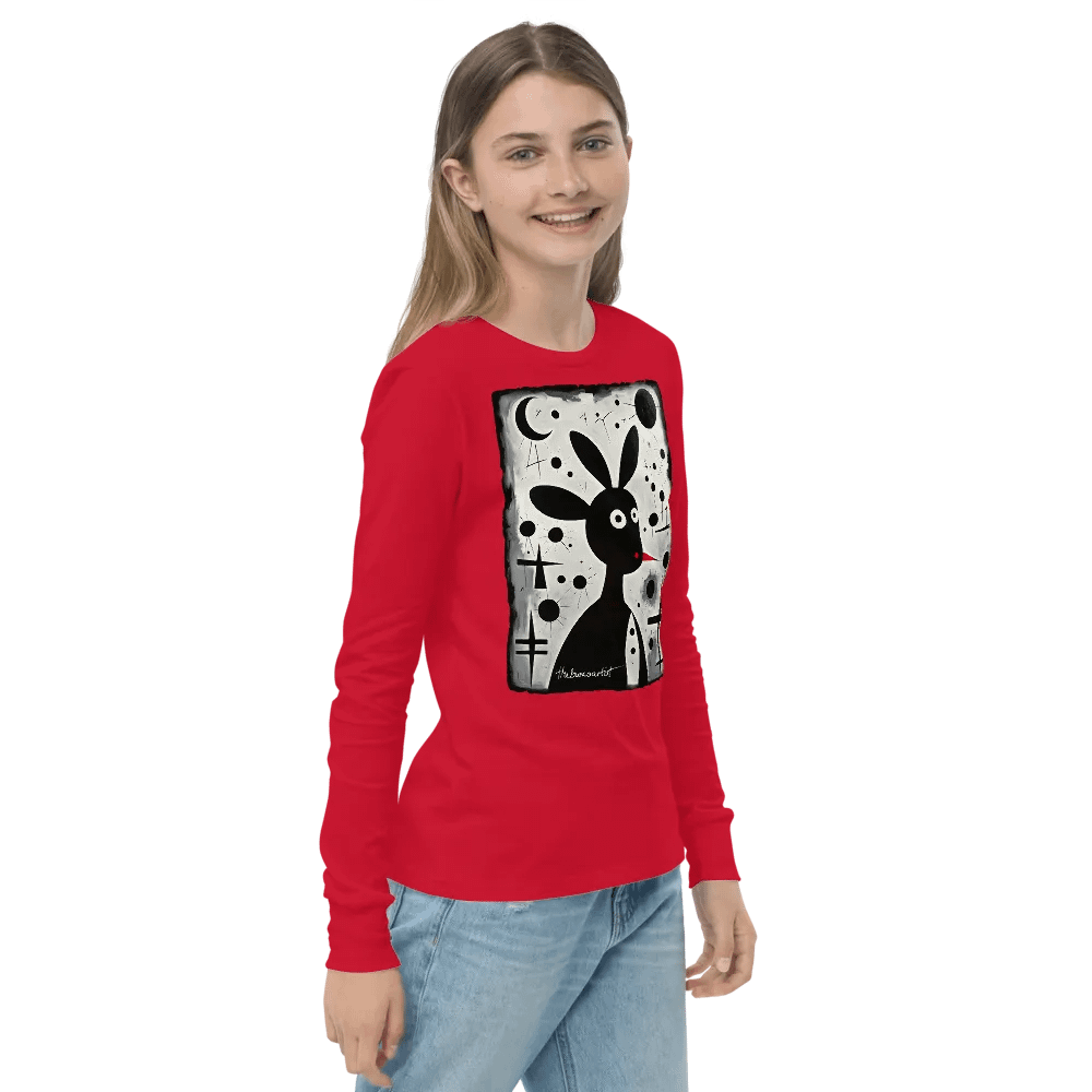 Bella+Canvas Youth Long Sleeve T-Shirt product image (4)