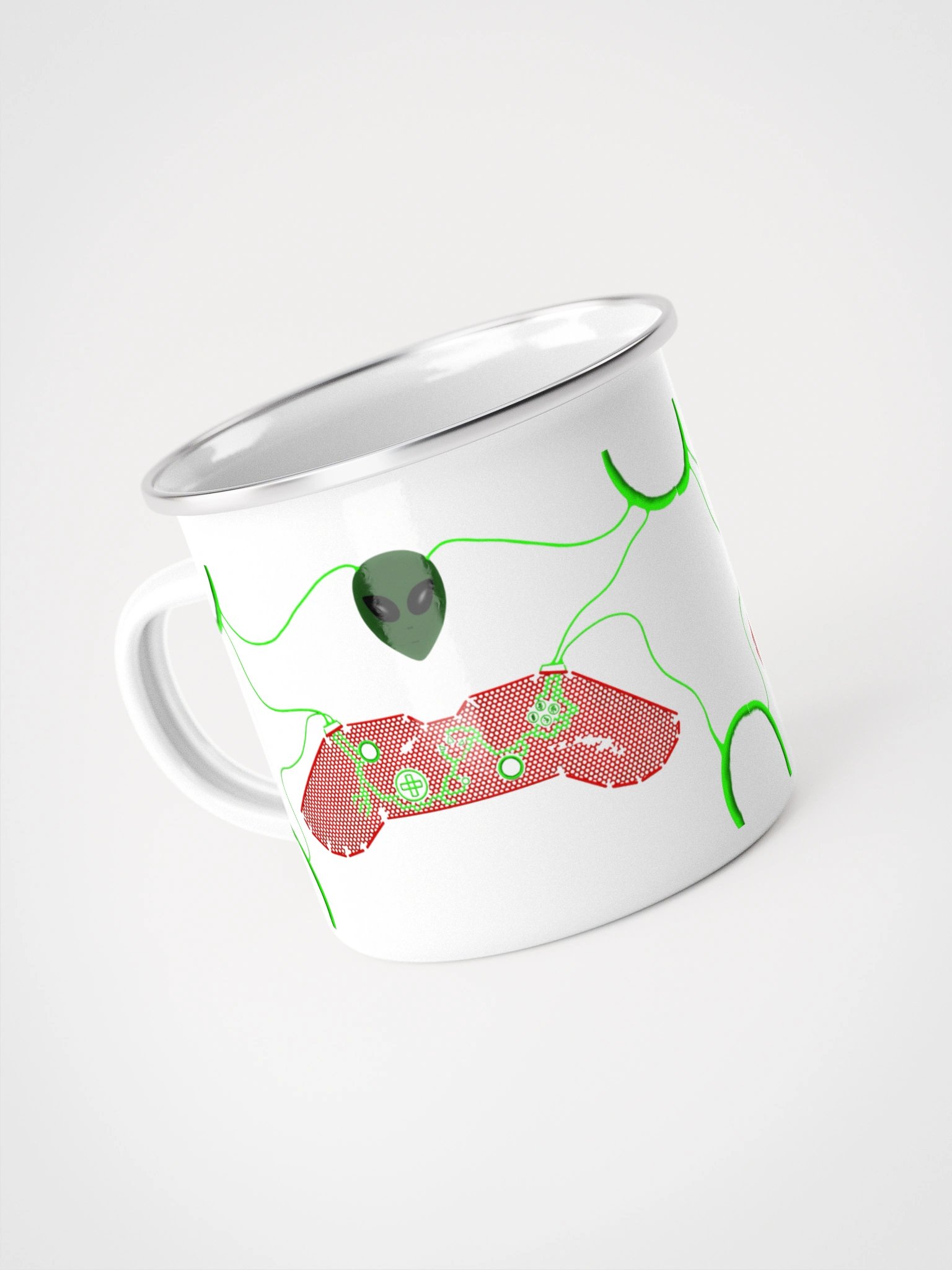 Galactic Gamer Enamel Mug product image (4)