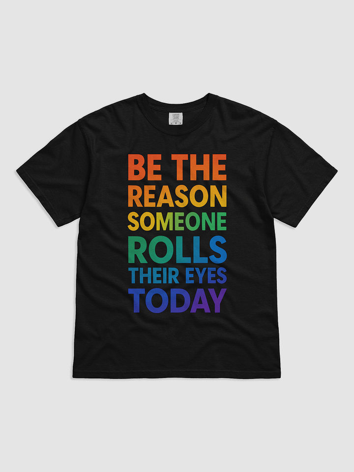 Rainbow Eye-Roll T-Shirt product image (1)