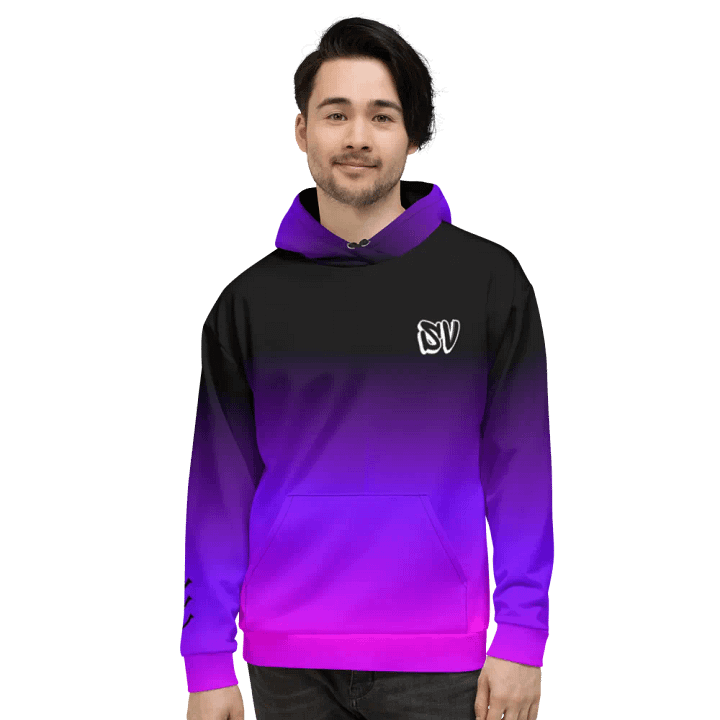 THE EMINENCE IN SHADOWN NEON COLOR FADE HOODIE product image (2)