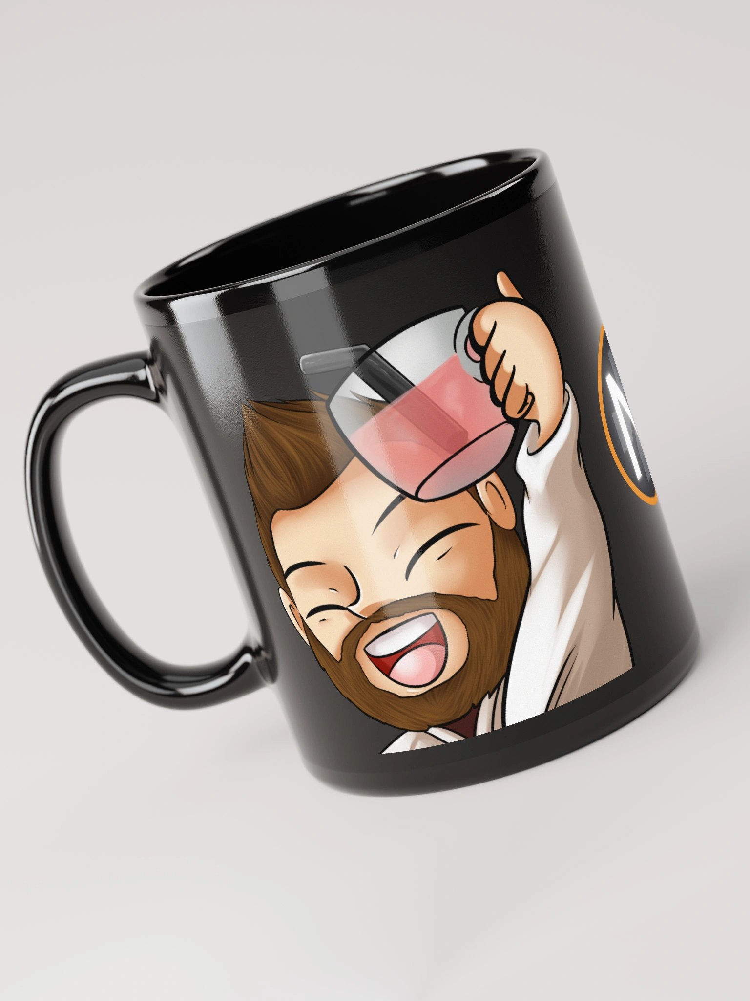 Cheers! Mok (zwart) product image (3)