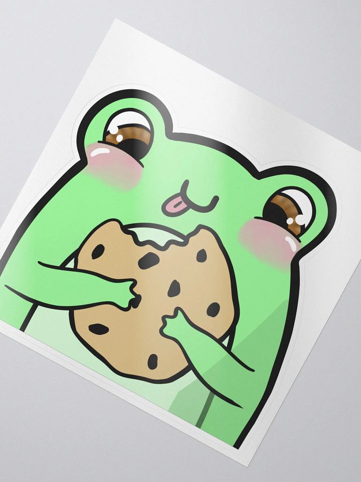 Frog Cookie Sticker product image (2)