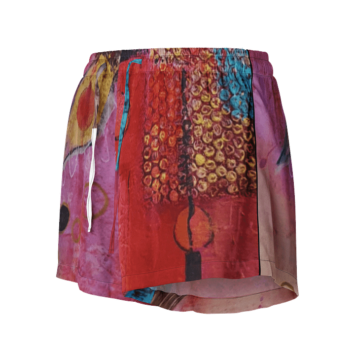 Harlequin original art work on shorts product image (1)