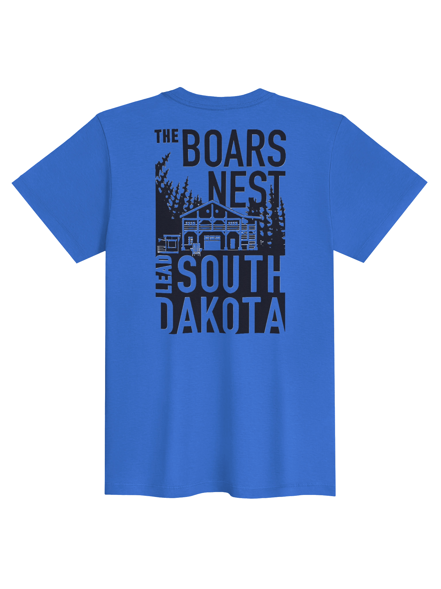 Ladies South Dakota Boars Nest License Plate Tee product image (7)