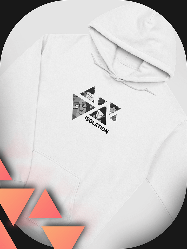 ISOLATION — 2019 SQUAD — CLASSIC HOODIE — B&W TRIANGLES product image (1)