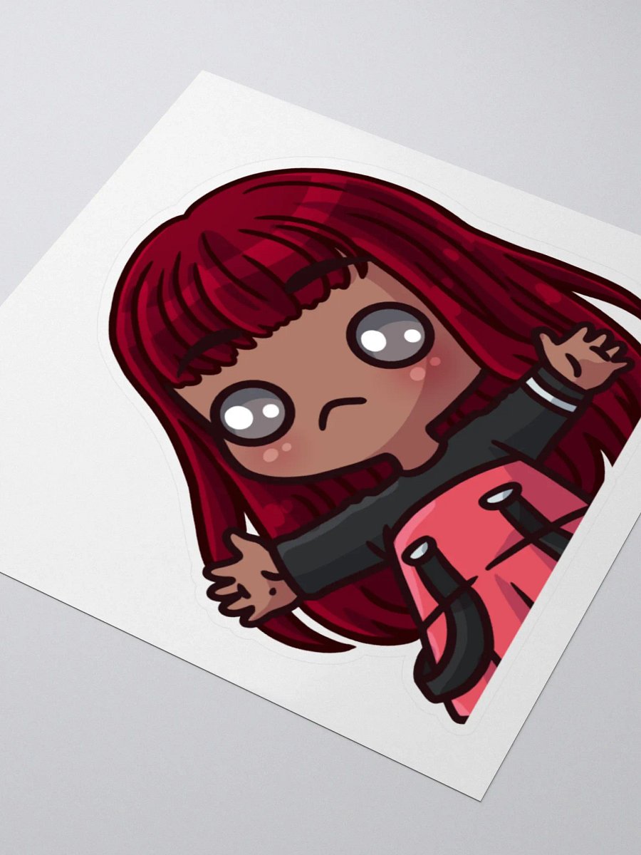 TweedleLiras Lost Kisscut Sticker product image (3)
