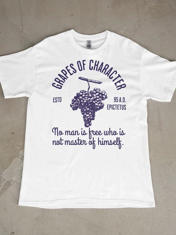 Stoic Grapes TSHIRT product image (1)