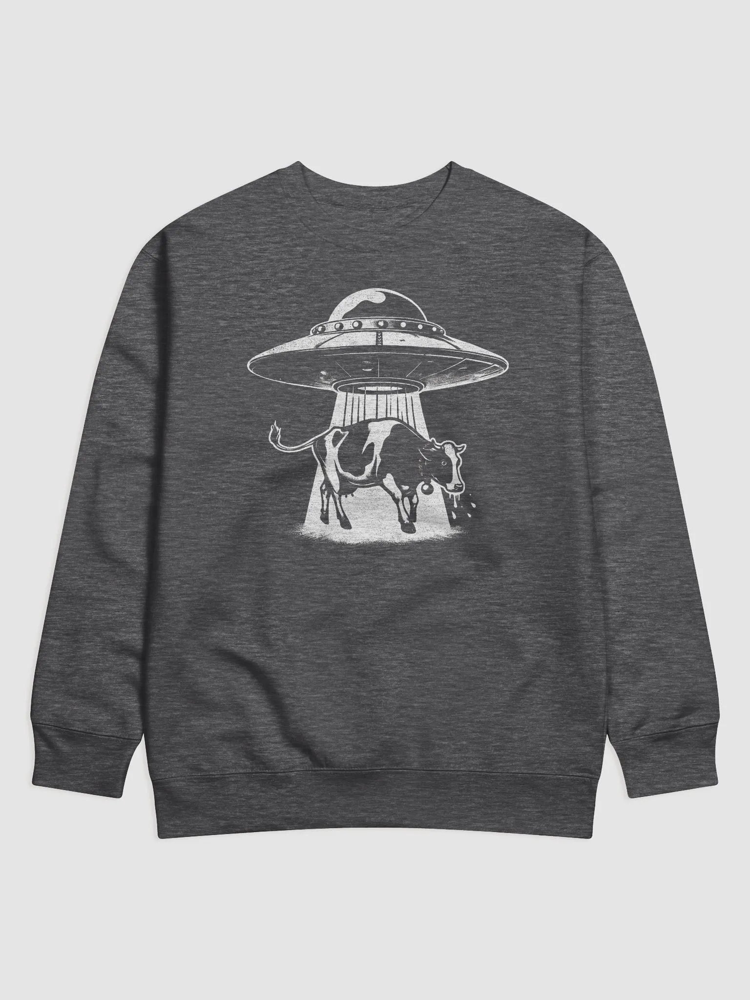 Cow and UFO Sweatshirt product image (1)