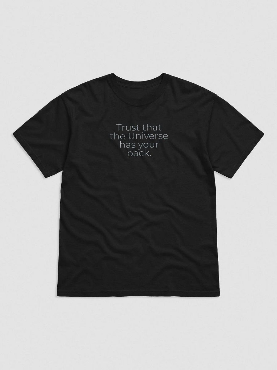 Comfort Colors® Embroidered T-Shirt - Trust That the Universe Has Your Back product image (1)