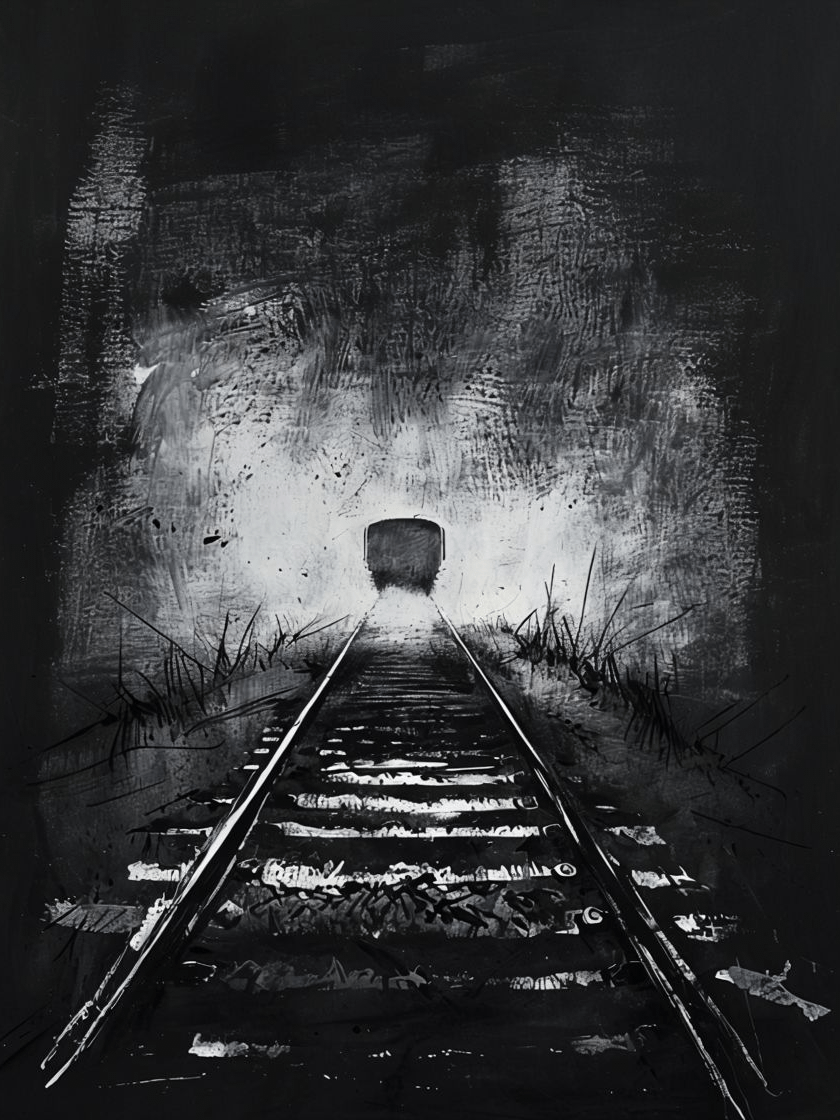 Ethereal Tunnel Vision Framed Art product image (1)