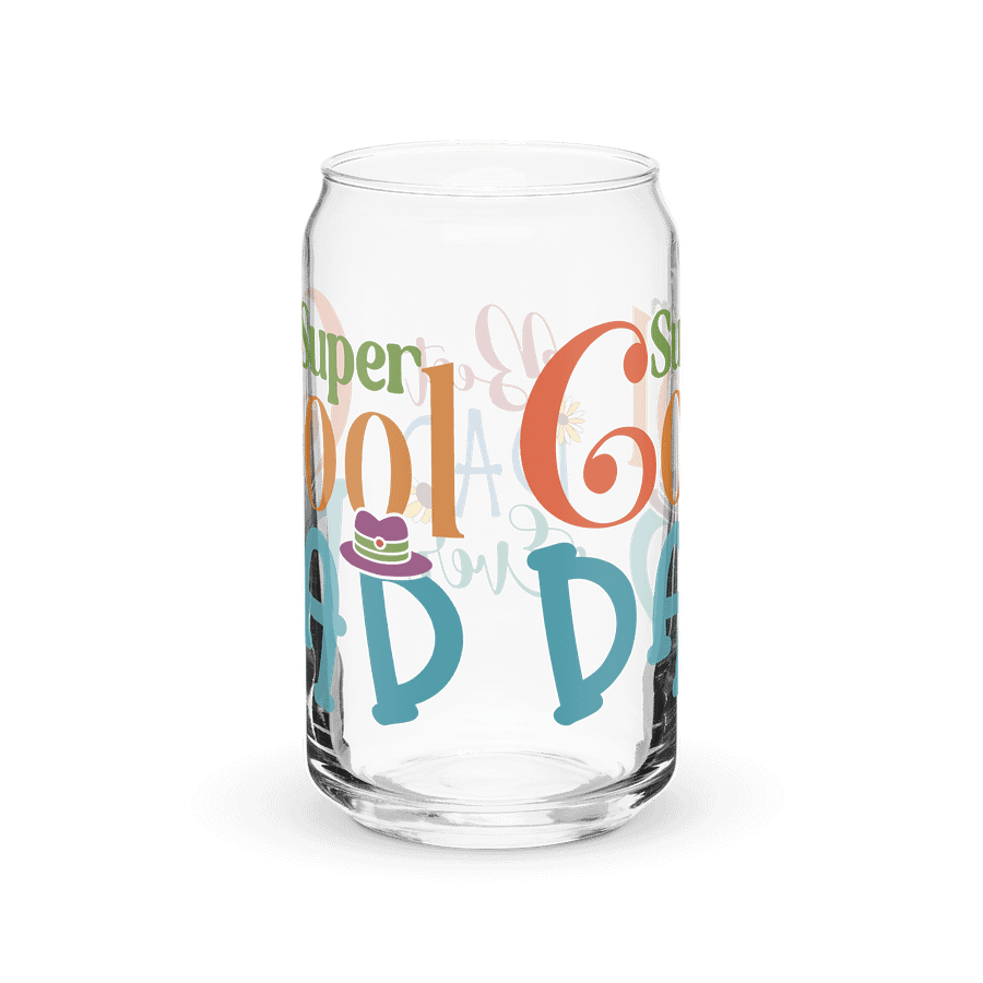 Super Cool Dad Can-Shaped Glass product image (3)