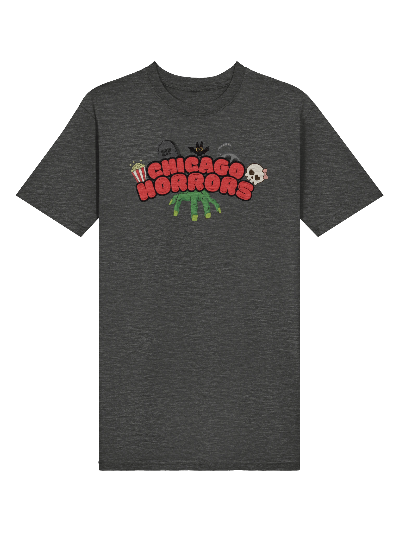 *Heather Horrors Bubble Font Tee product image (3)