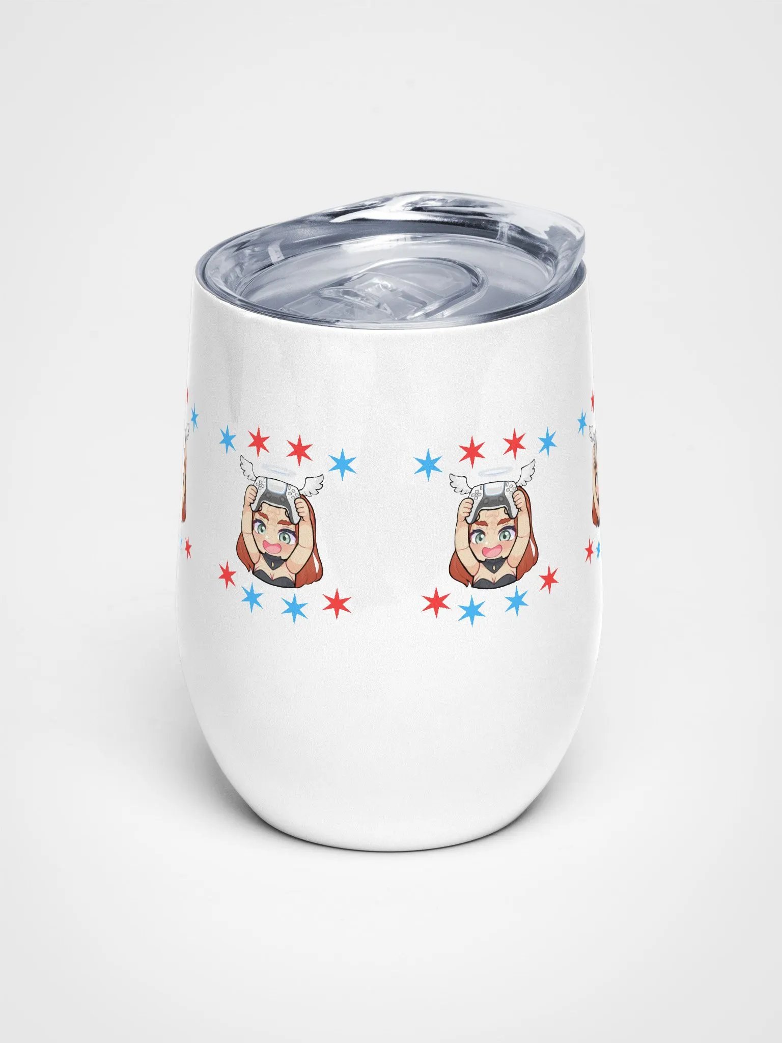Extra Life Year 10 Metal Wine Tumbler product image (1)