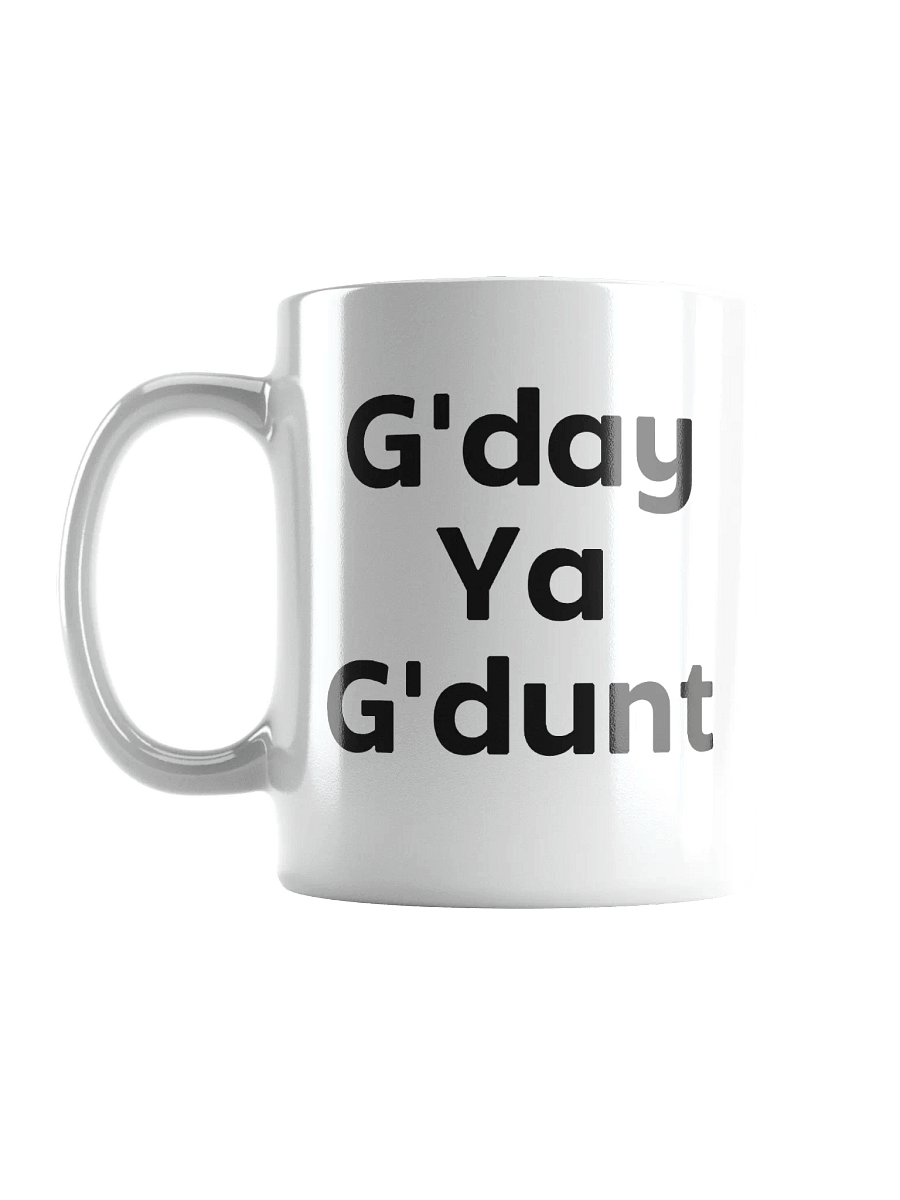 G'day Ya G'dunt - Glossy White Mug product image (6)