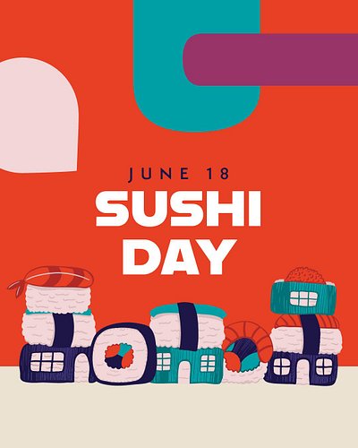 Sushi Day is tomorrow! 🍣 Share your go-to sushi spots below. 

Favorite Spots: Rice N Roll and Fujiyama

#SushiDay #SushiLove...