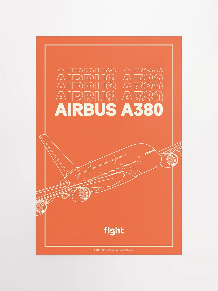 flght Airbus A380 Print product image (4)