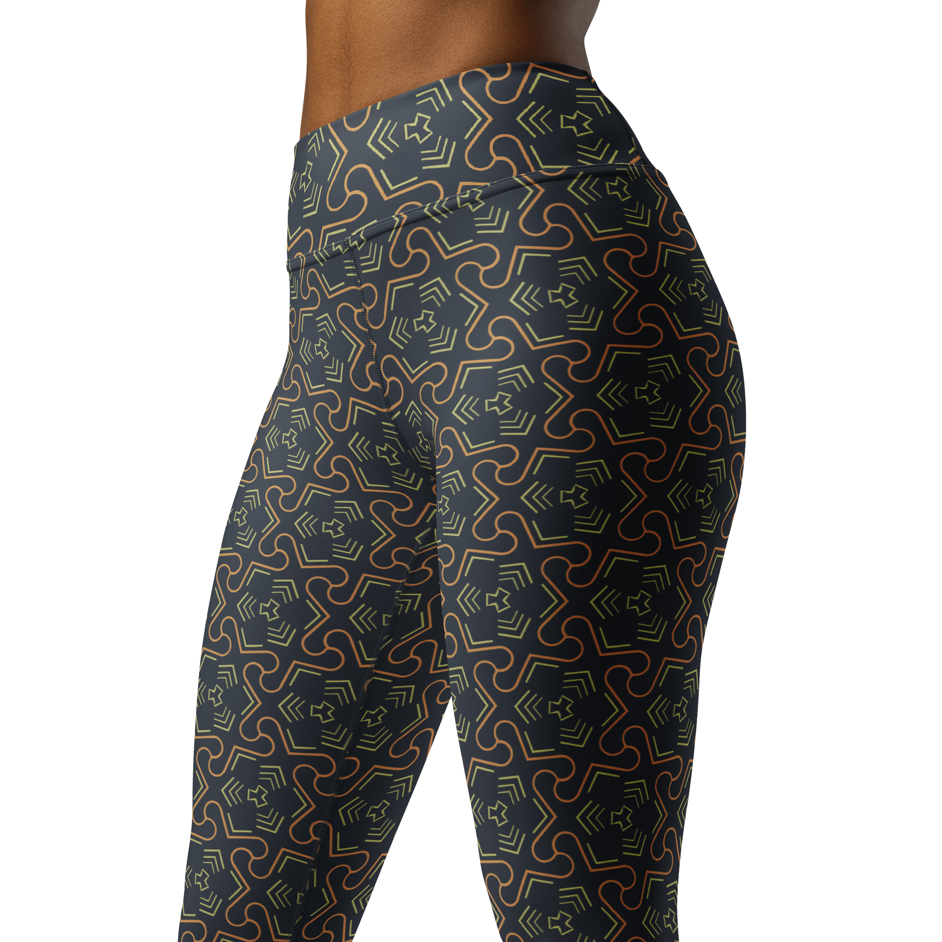 Groovy Grove Geometric Print Yoga Leggings product image (4)