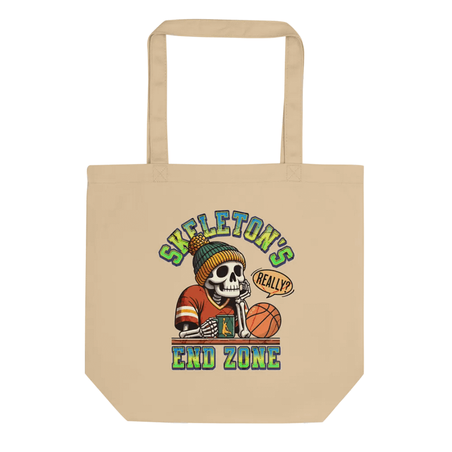 Skeletons End Zone Basketball Sports Tote product image (1)