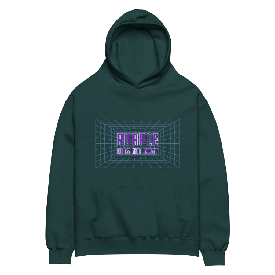 Purple Does Not Exist - UNISEX Oversized Hoodie product image (2)