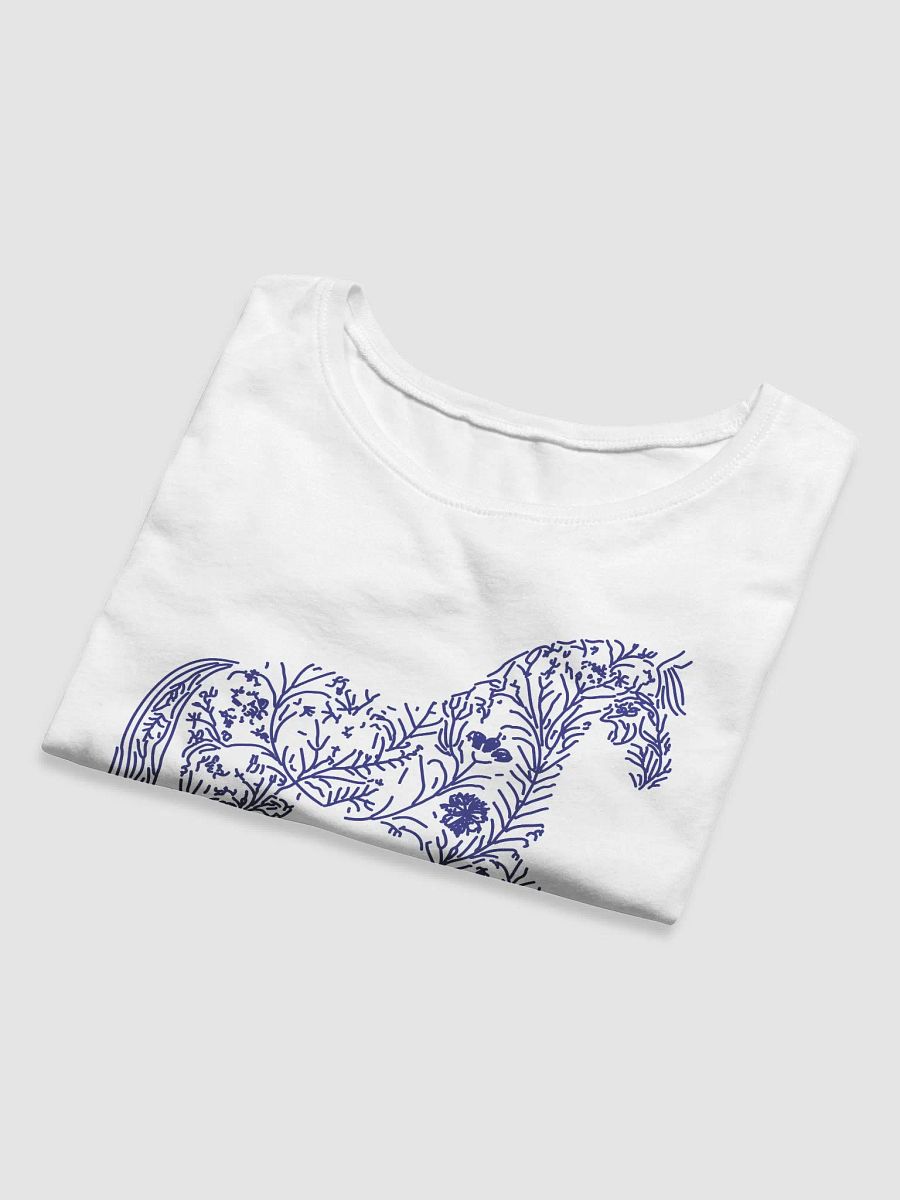 Floral Equine Elegance Crop Tee product image (8)
