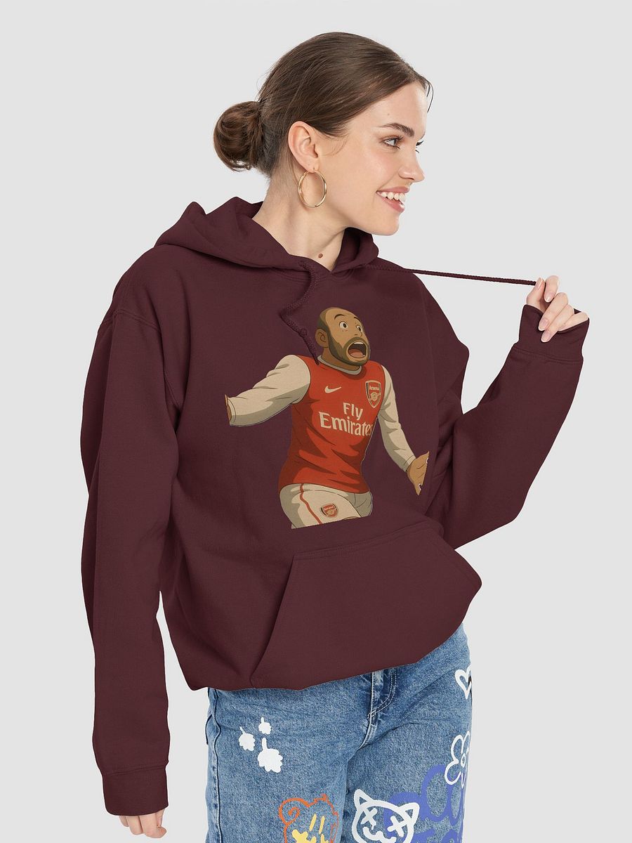 Classic Unisex Hoodie - Thierry Henry Goal Celebration - Iconic Moment - Arsenal (Various Colours) product image (7)