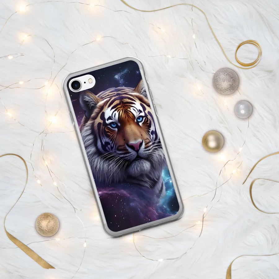 Cosmic Tiger iPhone Clear Case product image (8)