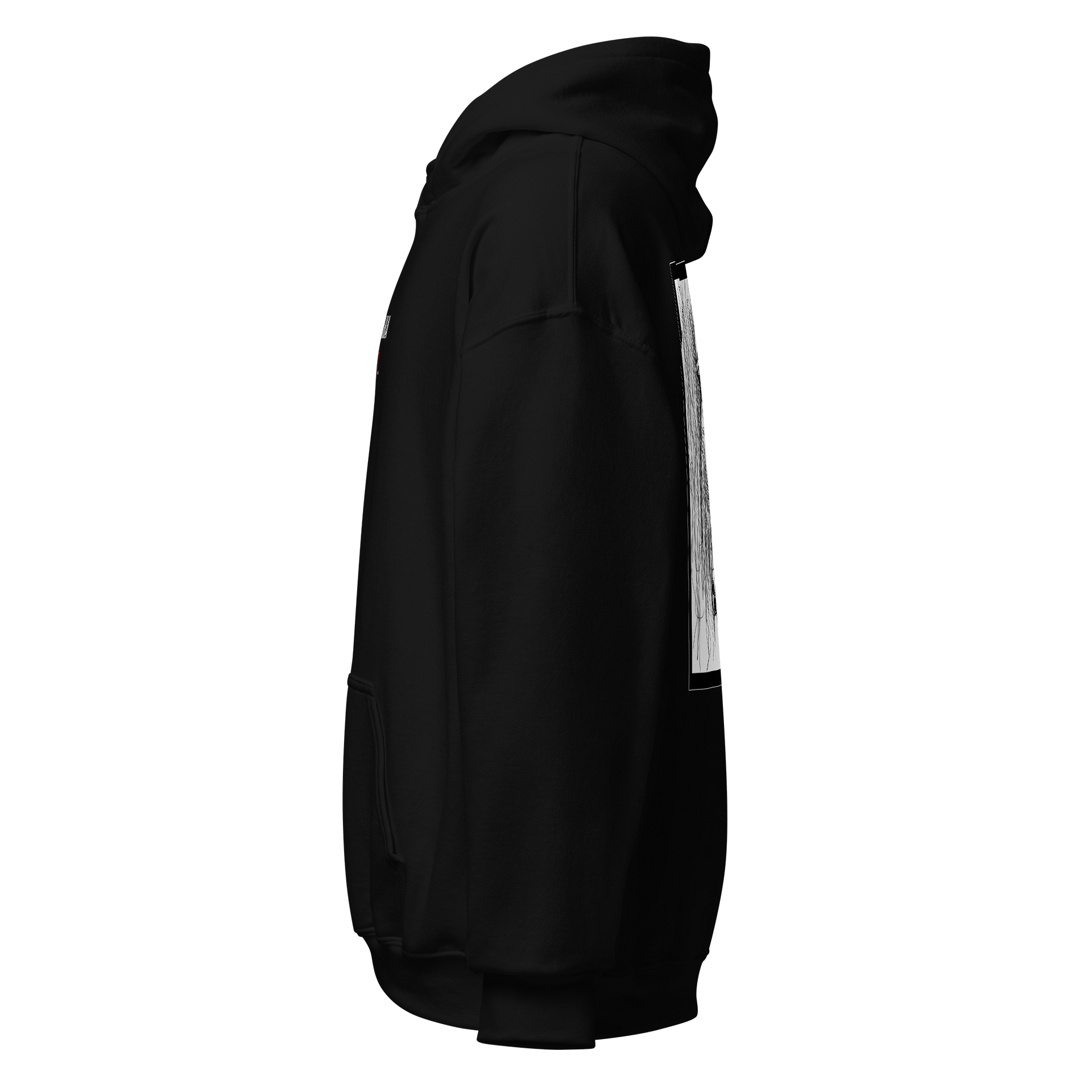 Přežít Black Hoodie product image (3)