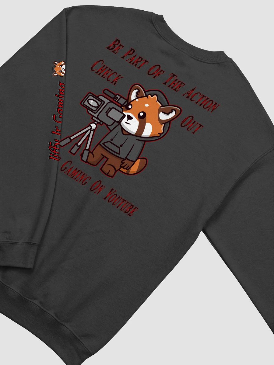 Jiffy Jr Red Panda Promo Crewneck Sweatshirt product image (4)
