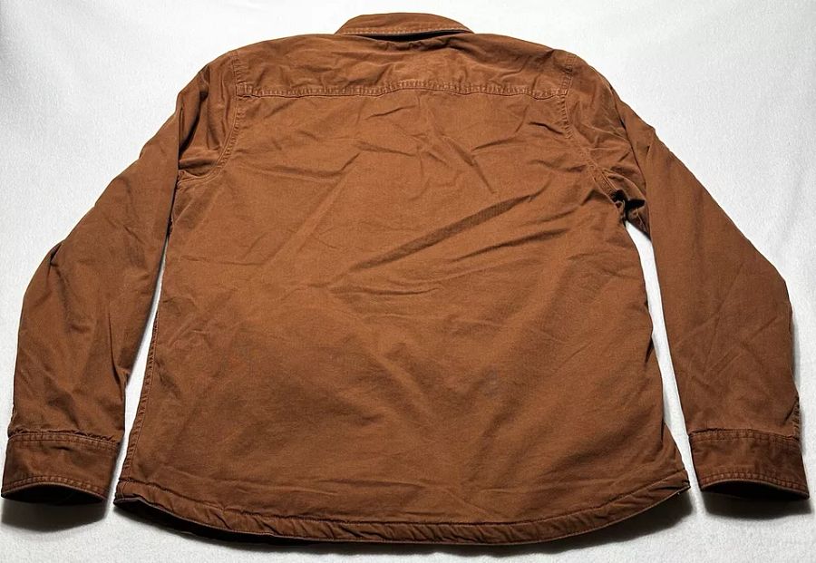 Faherty Jacket Stretch Blanket Lined CPO Dark Chestnut Size Medium product image (3)
