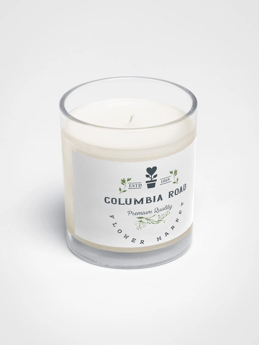 Premium Botanical Soy Wax Candle (White Logo) product image (2)