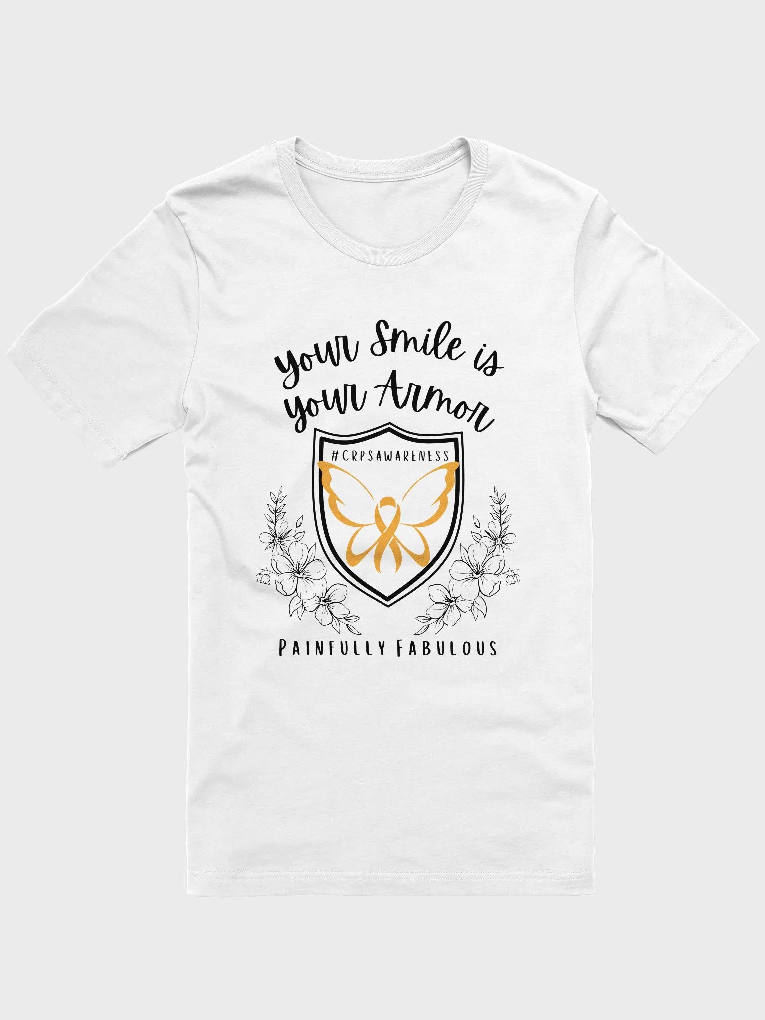 Your Smile is Your Armor CRPS Awareness T-Shirt product image (1)