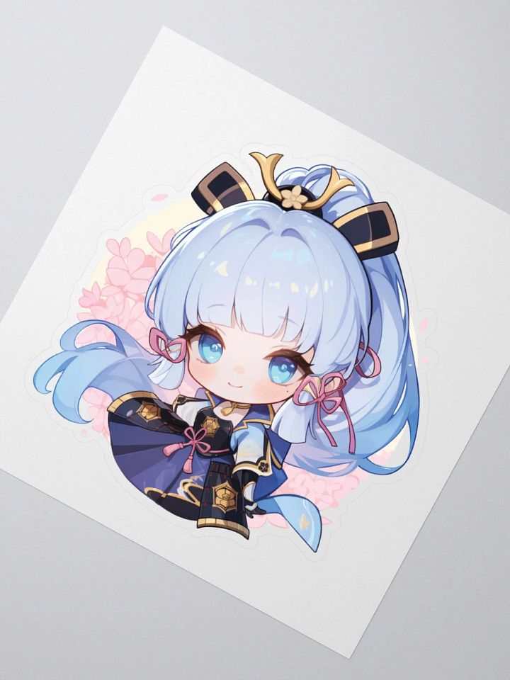 Ayaka Genshin Impact Vinyl Sticker product image (2)