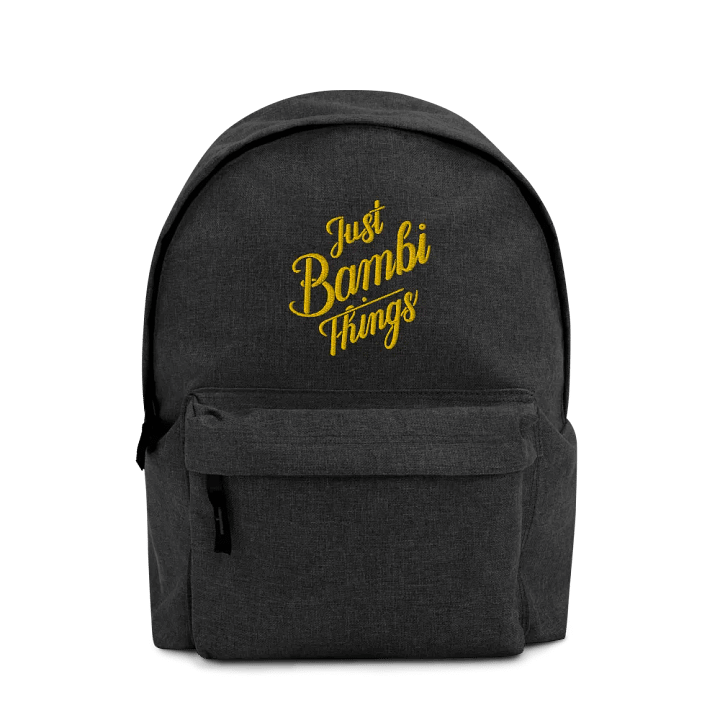 Logo Backpack - Yellow product image (1)