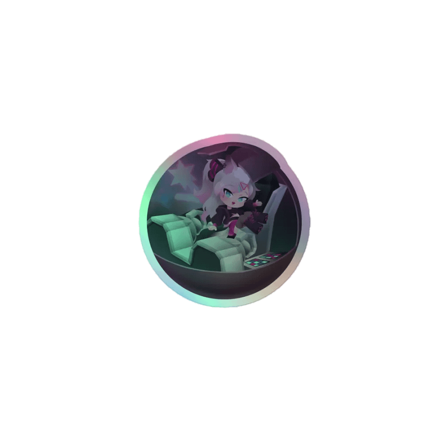 Kristi Pilot Pup Sticker 2 product image (1)
