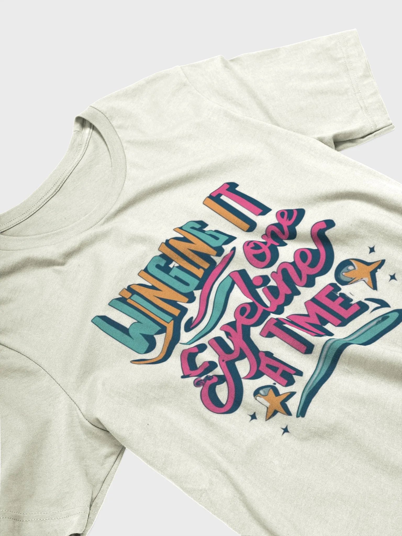 Winging it one eyeliner a time T-shirt - v3 product image (4)
