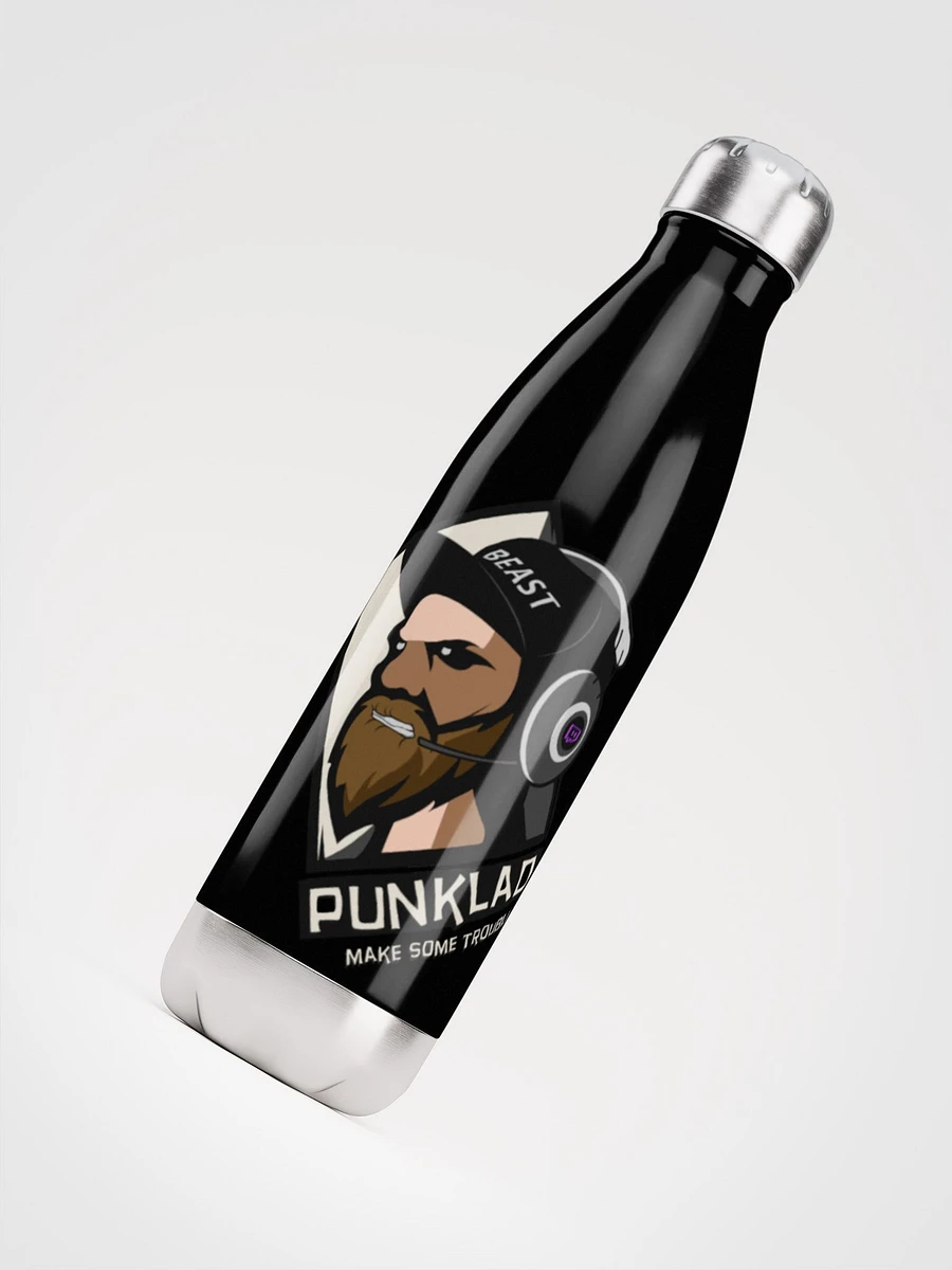 Steel Water Bottle: Punklad logo Stainless product image (4)
