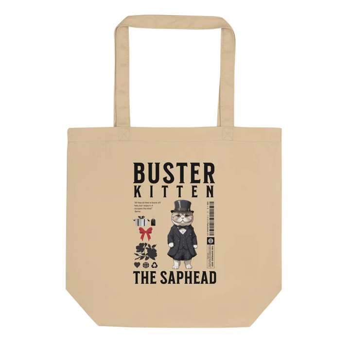 The Saphead - Buster Kitten - Eco Bag product image (1)