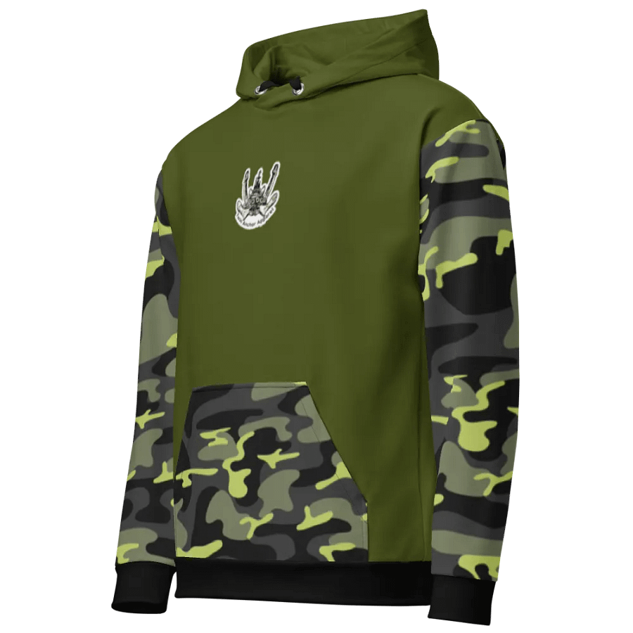 Camouflage & Green Hudson VB Reflection Hoodie product image (3)