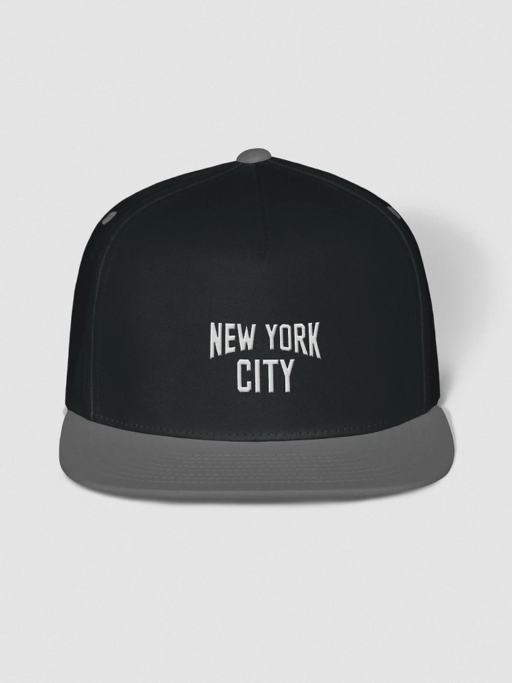 New York City Cotton Twill Flat Bill Cap product image (1)