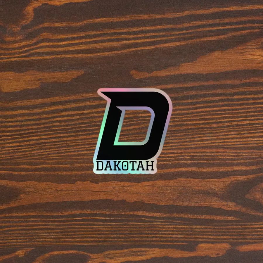 Black D Logo Holo Sticker product image (5)