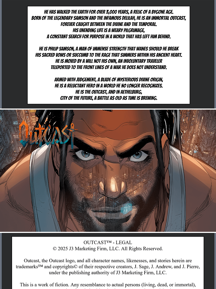 Outcast - 1st issue (physical copy) product image (2)
