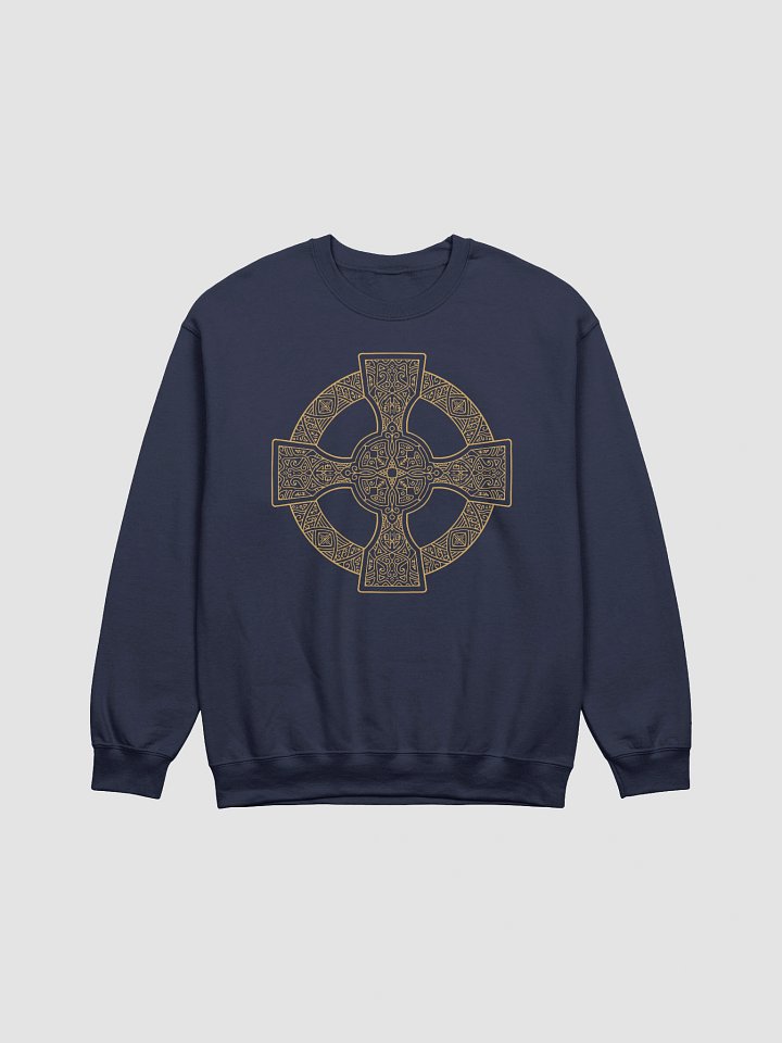 Celtic Cross Front Sweatshirt product image (1)