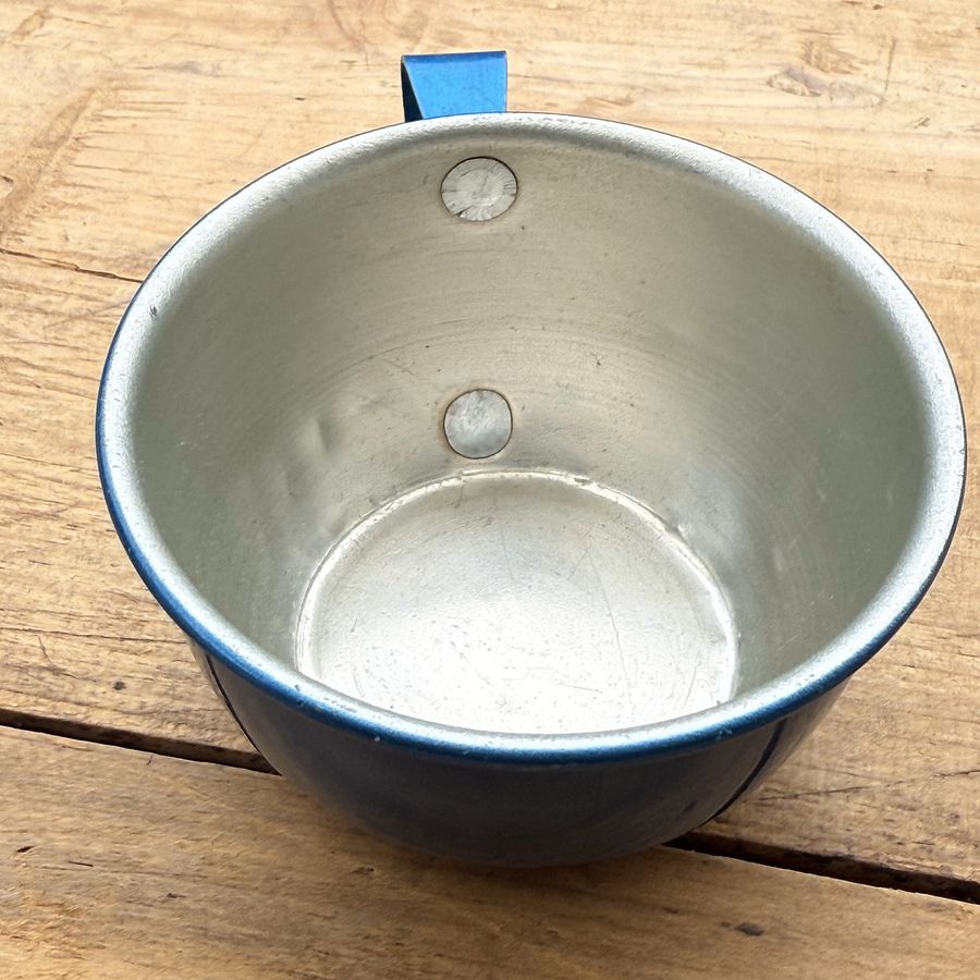 🎎 Blue aluminum kindergarten milk cup – Japan Antique Roadshow product image (6)
