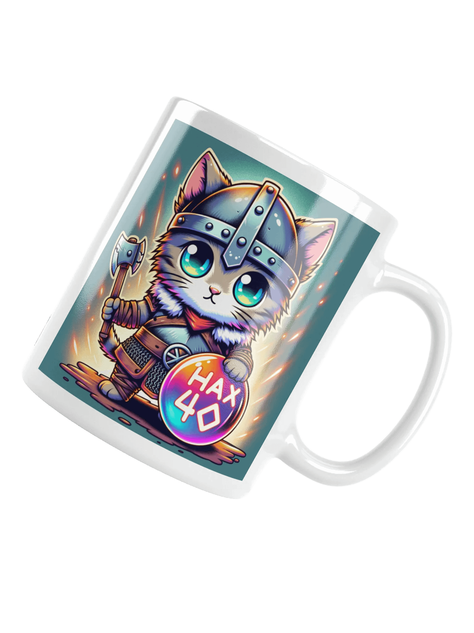 Hax 40 Viking Cat Mug product image (5)