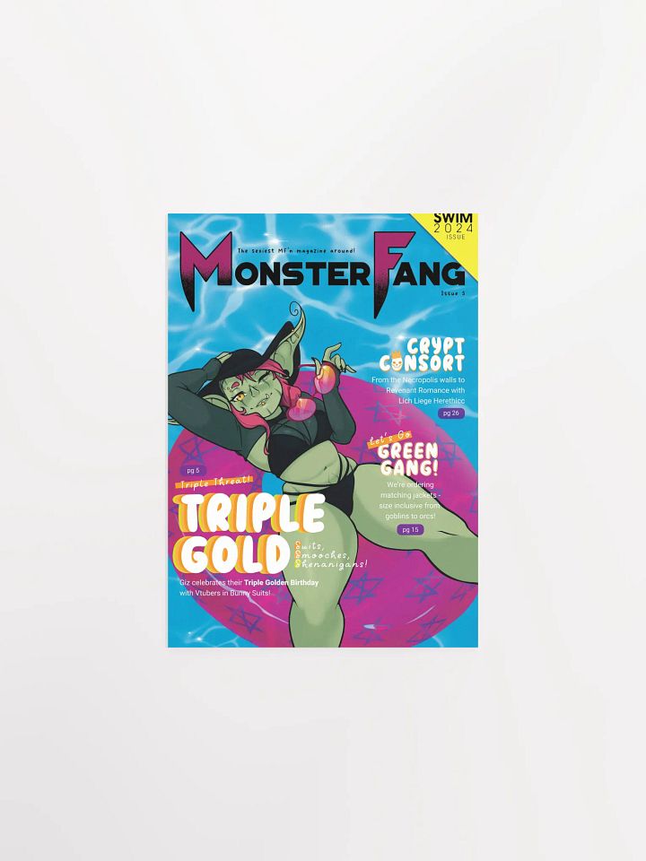 Giz Monster Fang Summer print product image (1)